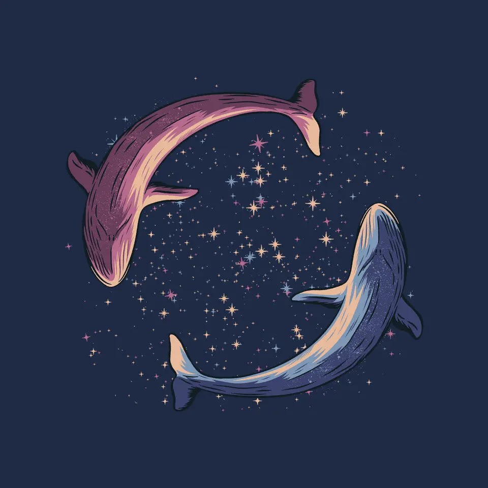 Stars Of Sea Whale Astronaut 3