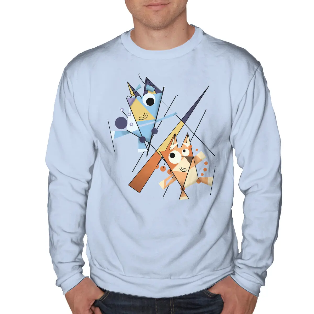 Abstract Sisters Sweatshirt - Image 4