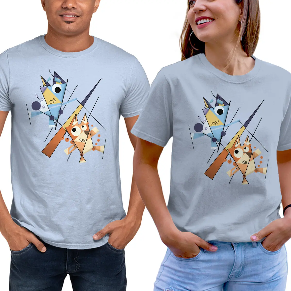Abstract Sisters Unisex T-Shirt - Image 5