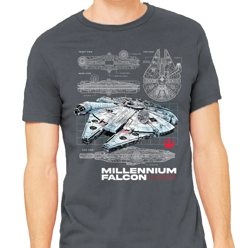 Rebel Light Freighter T-Shirt - Image 9