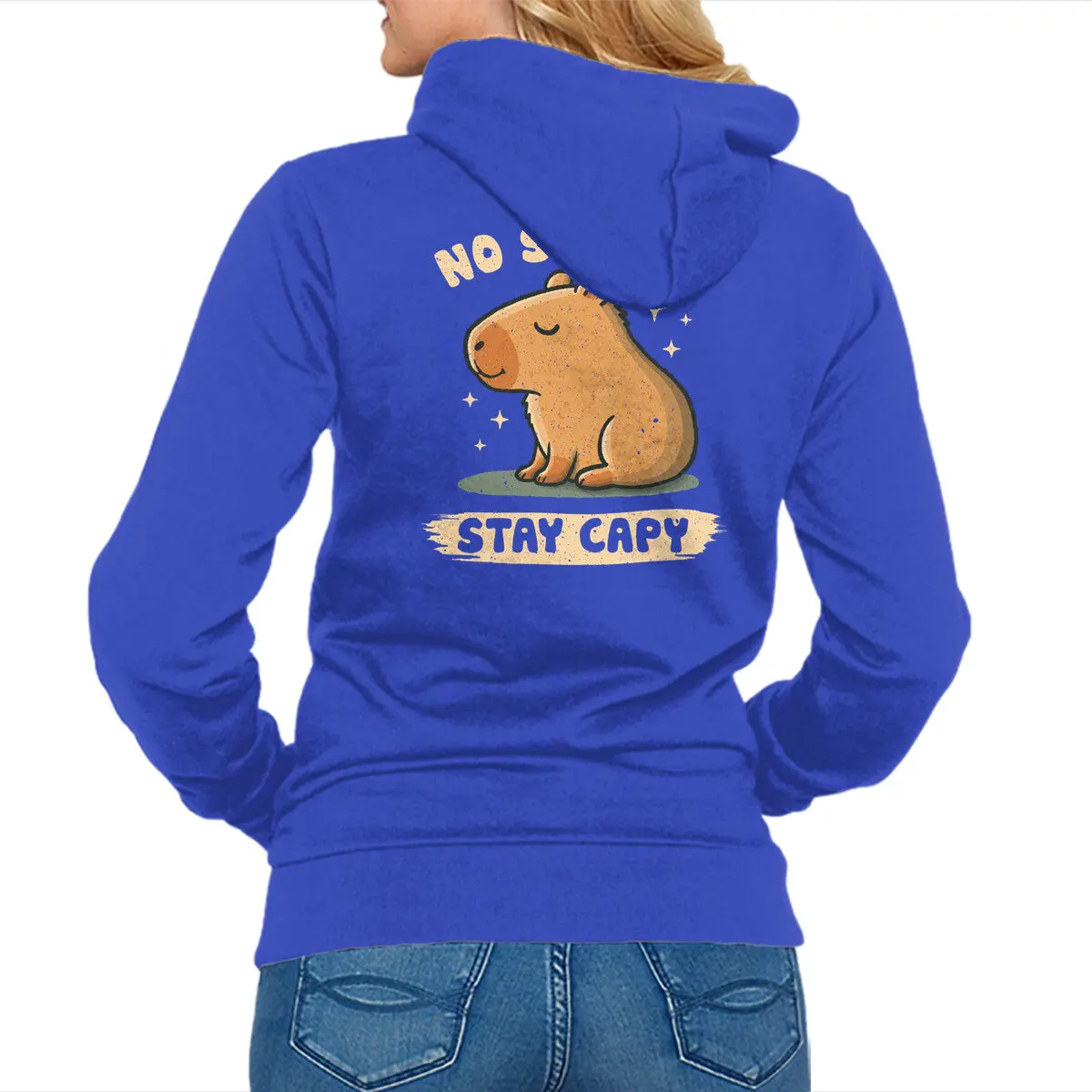 Chill Capybara Zip-Up Sweatshirt - Image 10