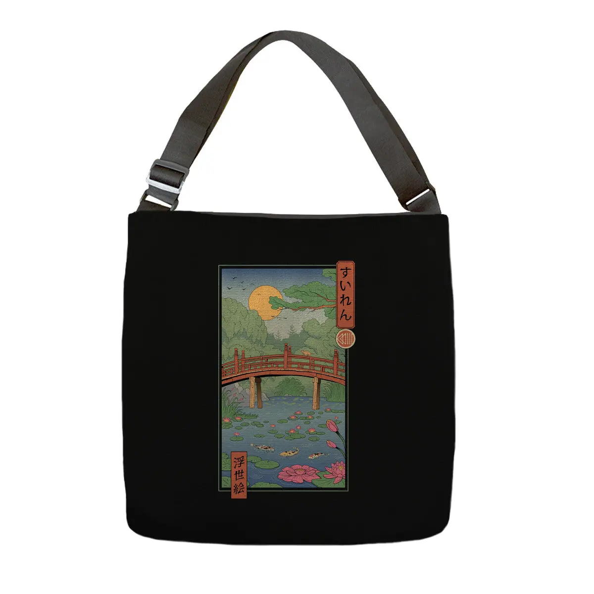Water Lilies Ukiyo-E 1