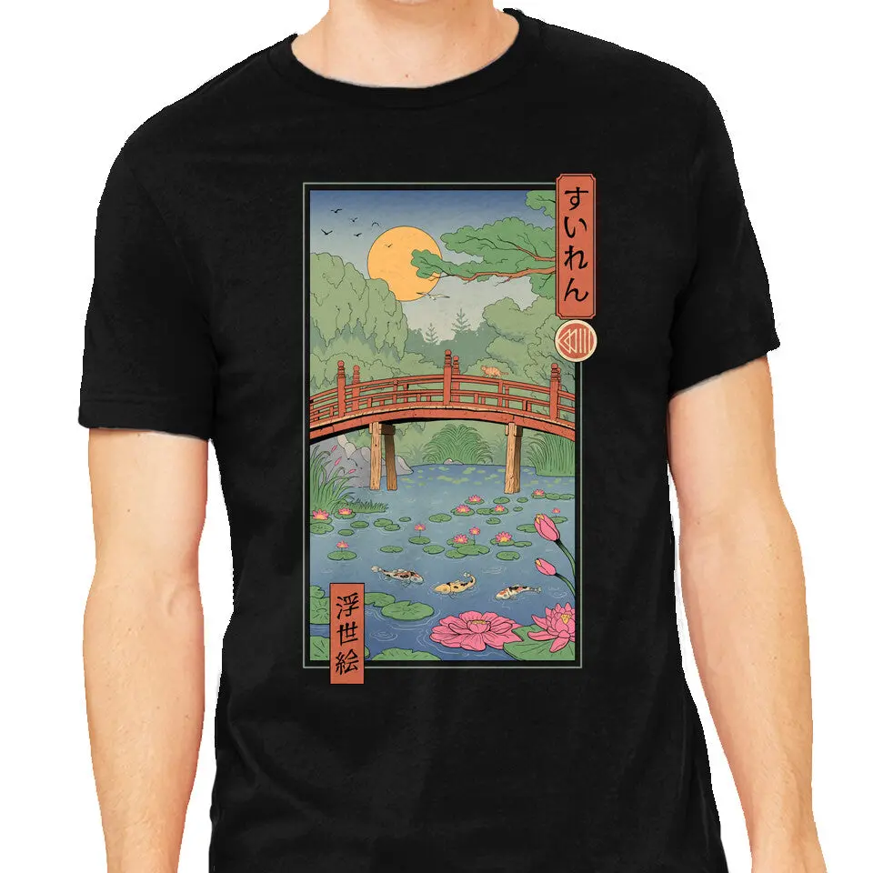 Water Lilies Ukiyo-E 1