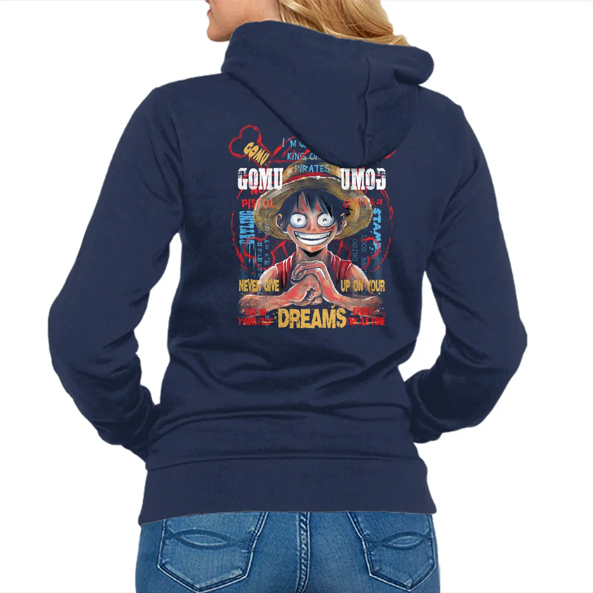 Pirate King Zip-Up Sweatshirt - Image 4