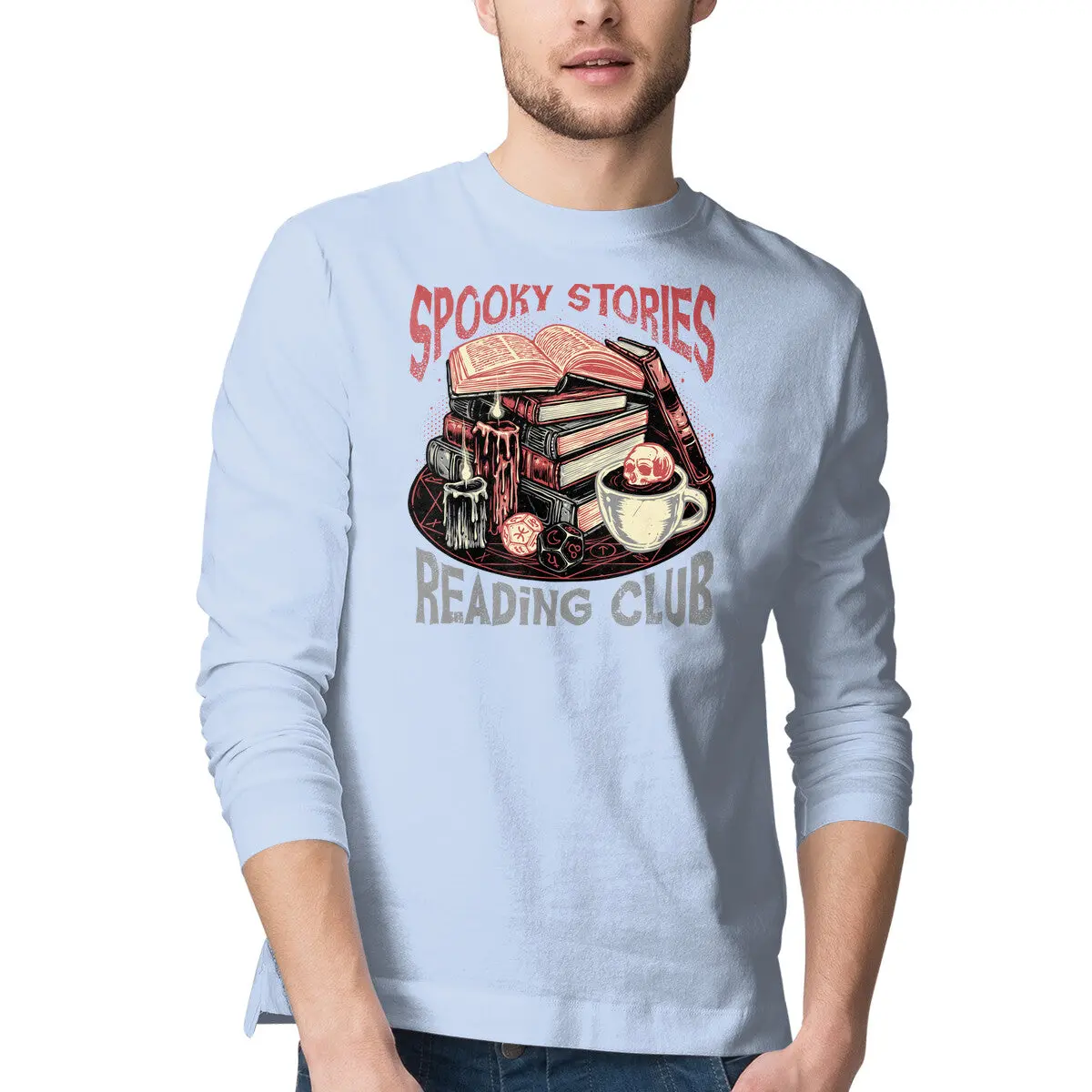 Spooky Tales Book Club T-Shirt - Image 10