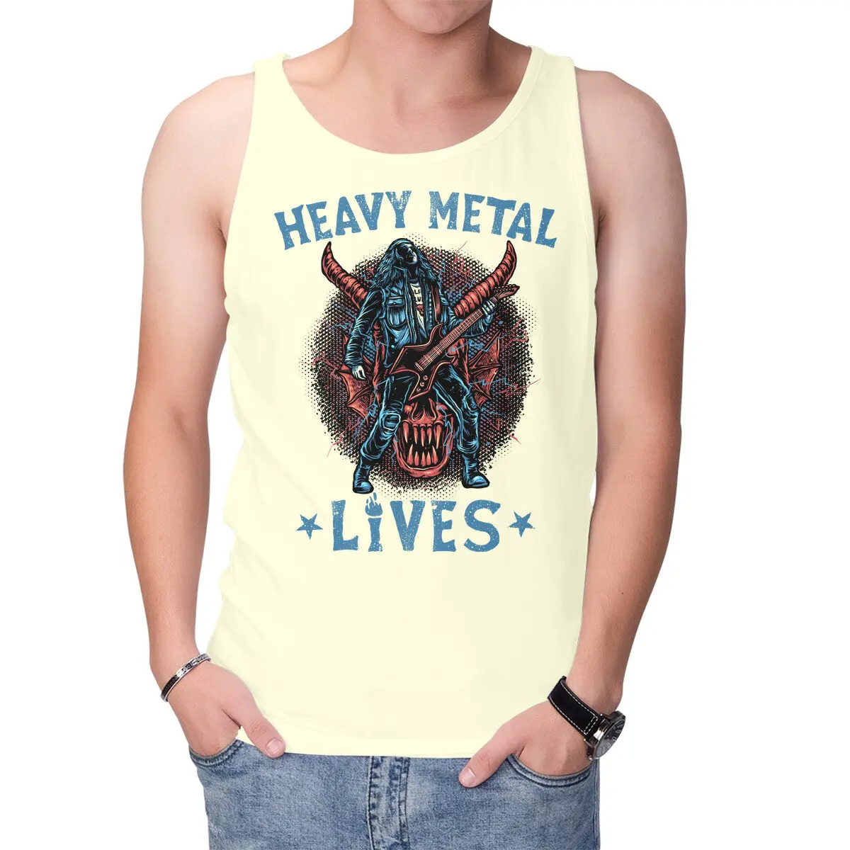Heavy Metal Tank Top for Men and Women - Image 10