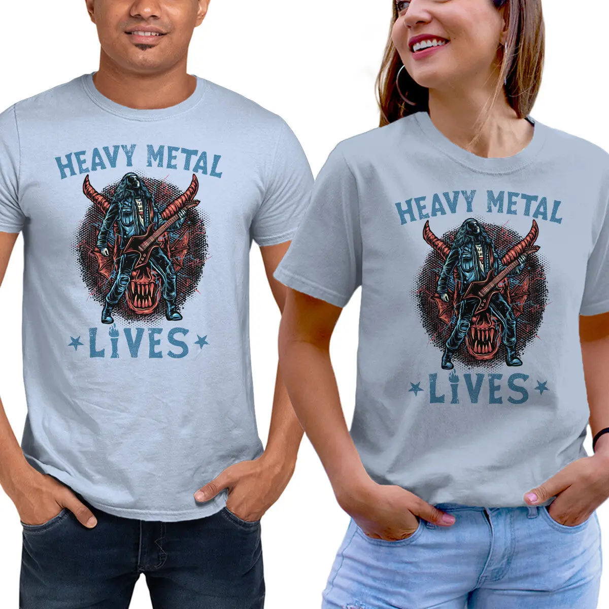 Heavy Metal Lives Unisex T-Shirt - Image 13