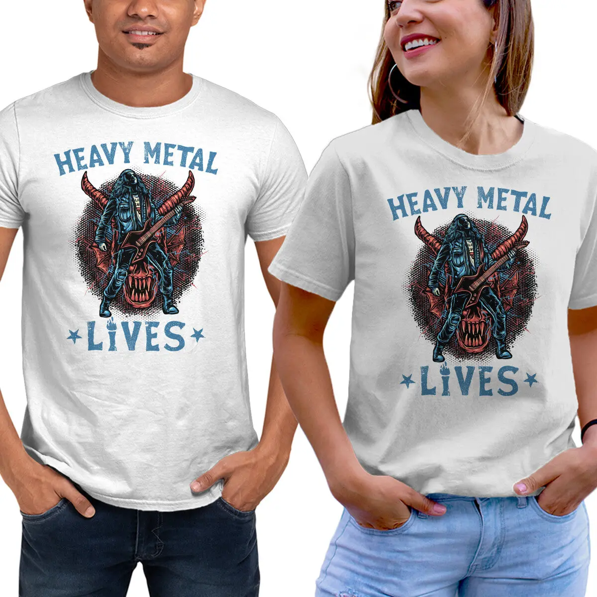 Heavy Metal Lives Unisex T-Shirt - Image 9