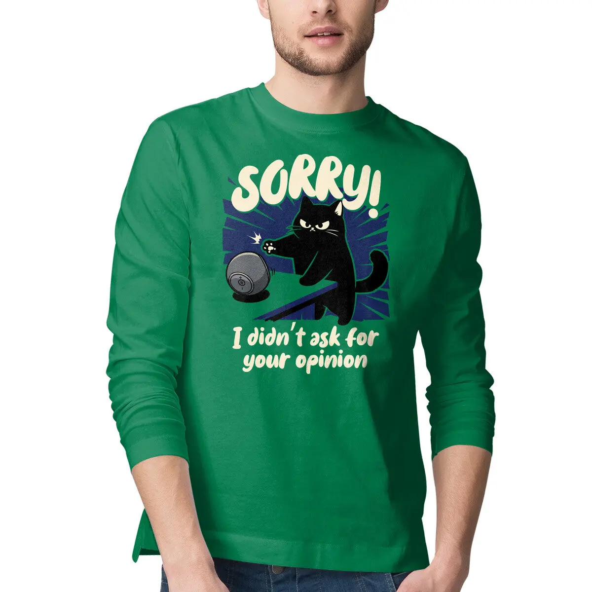 Didn't Ask for Your Opinion Tee - Image 4