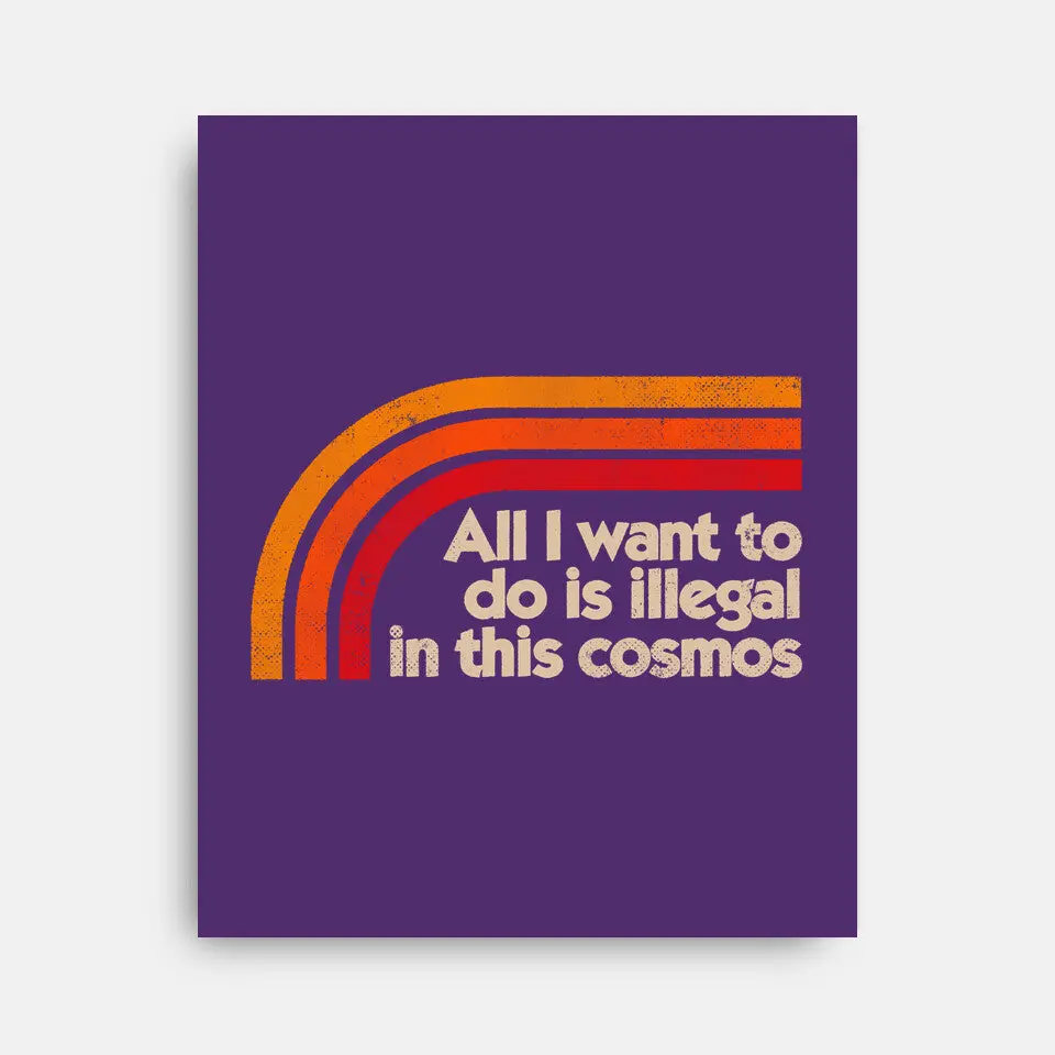 All I Want To Do Is Illegal In This Cosmos 8