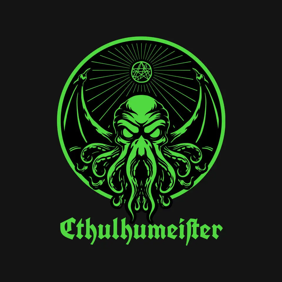 Cthulhu Drink Label 3