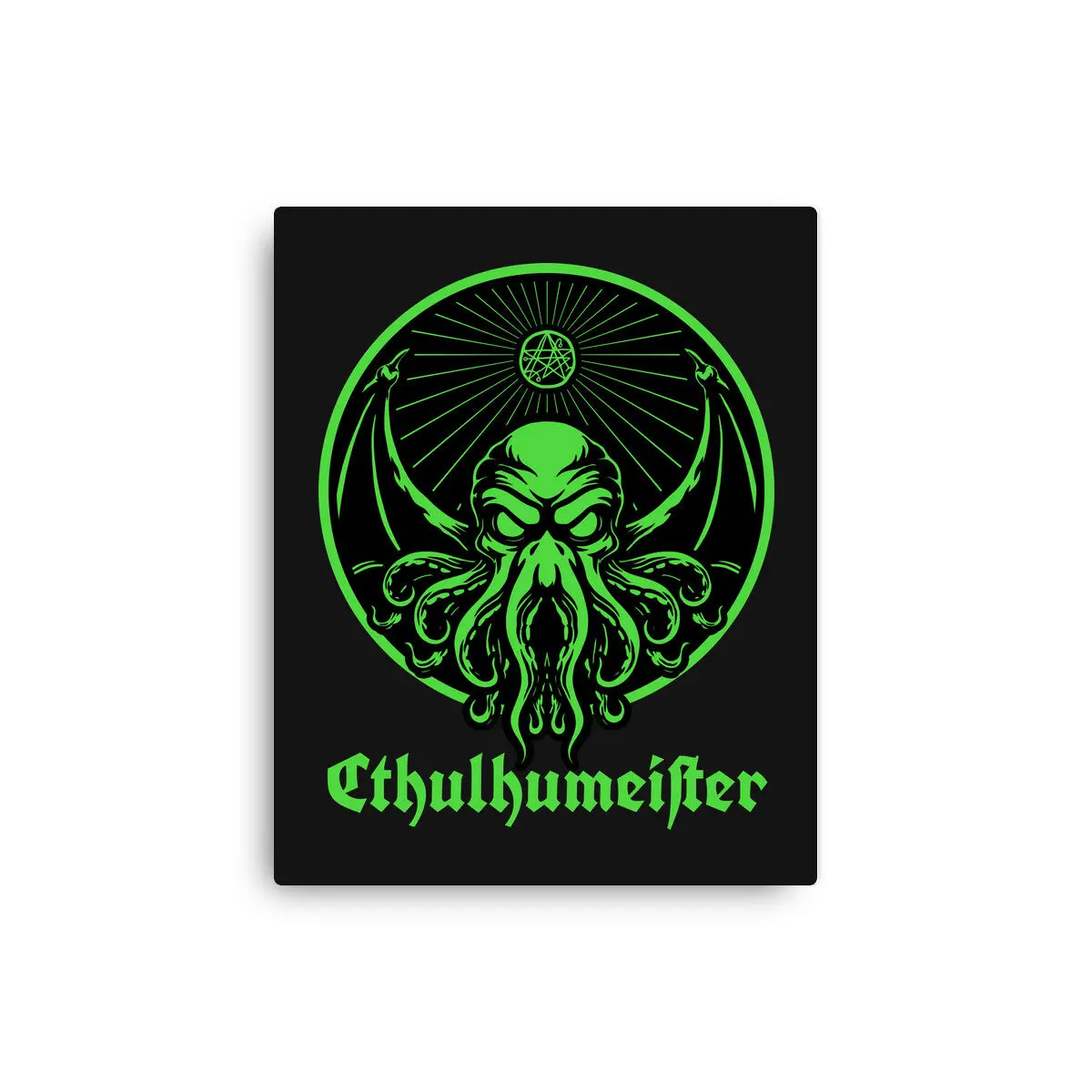 Cthulhu Drink Label 1