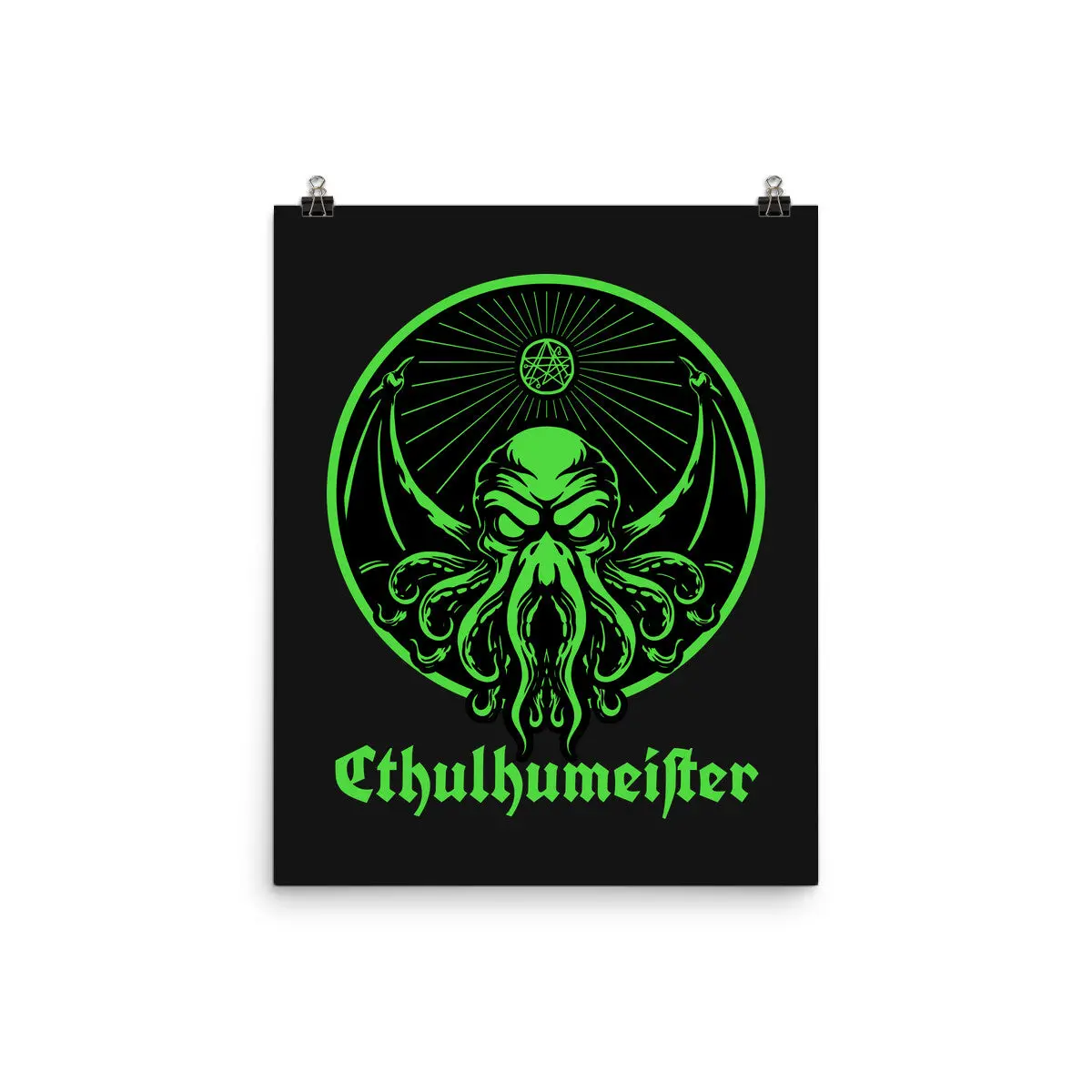 Cthulhu Drink Label 1