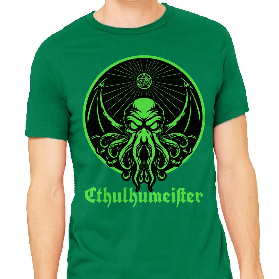 Cthulhu-Themed Heavyweight Men's T-Shirt - Image 13