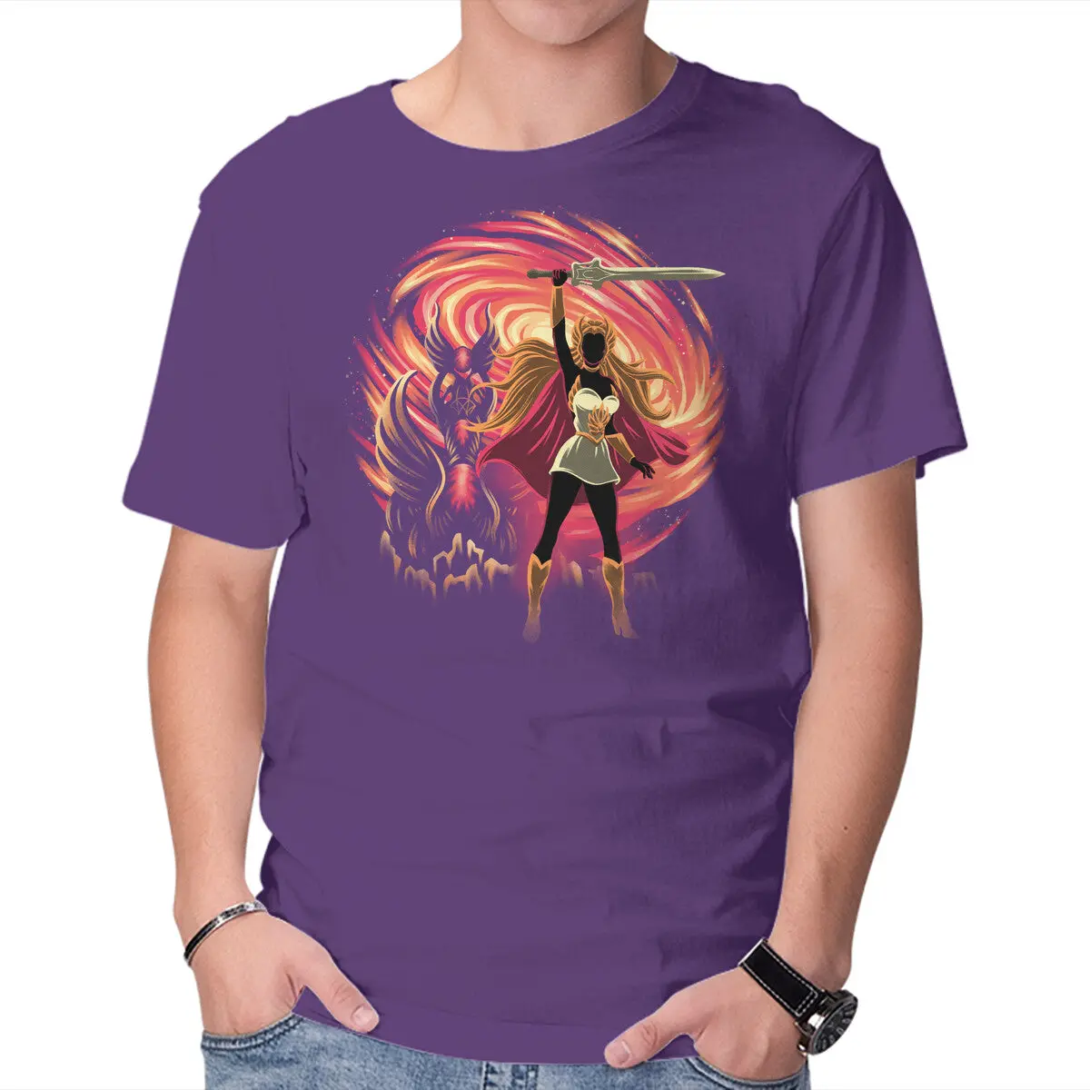 Etheria Guardian Classic T-Shirt - Image 13