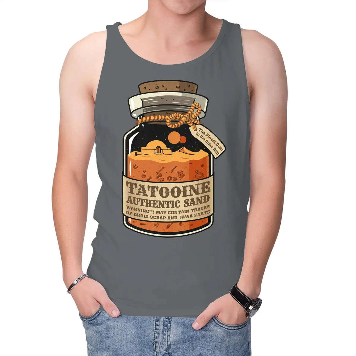 Tatooine Sand Unisex T-Shirt - Image 7