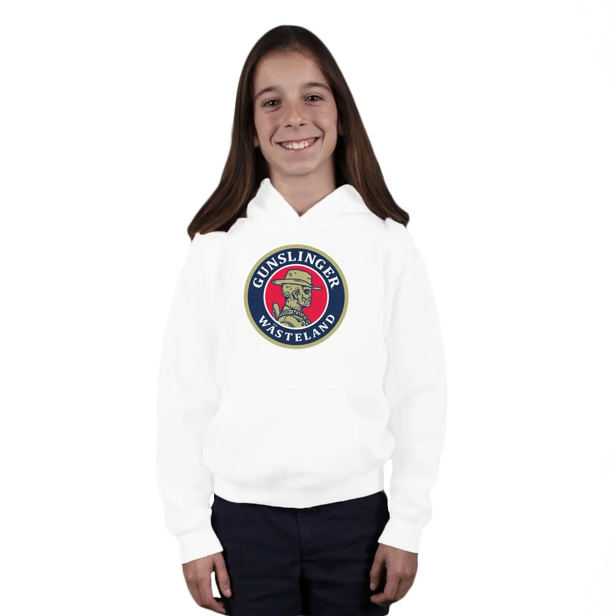 Beer-Themed Gunslinger Sweatshirt for Teens - Image 7