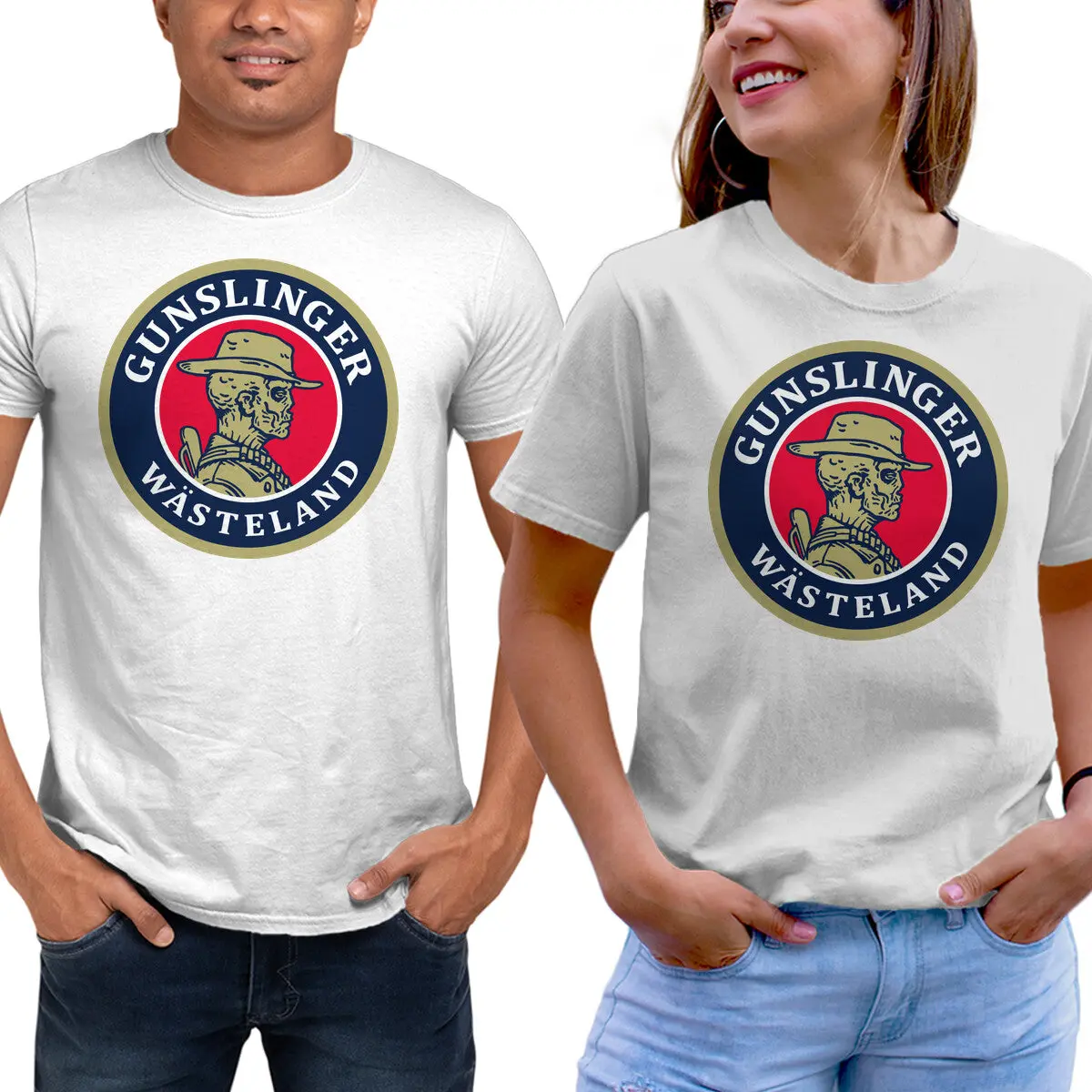 Gunslinger Beer T-Shirt - Image 9