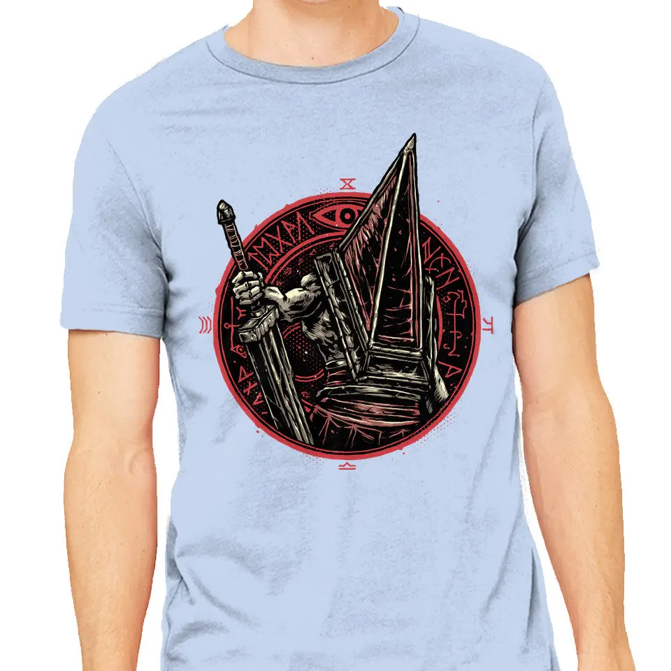 Keeper of the Town Men's Heavyweight Cotton T-Shirt - Image 13