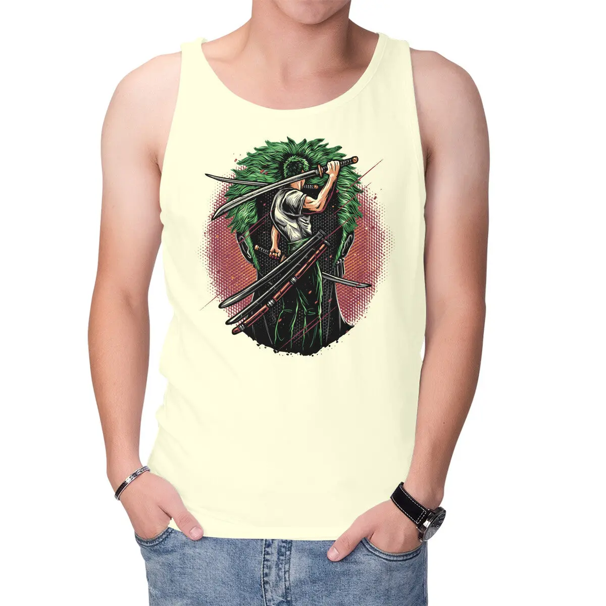 Swordsman of the Seas Unisex Tank Top - Image 7