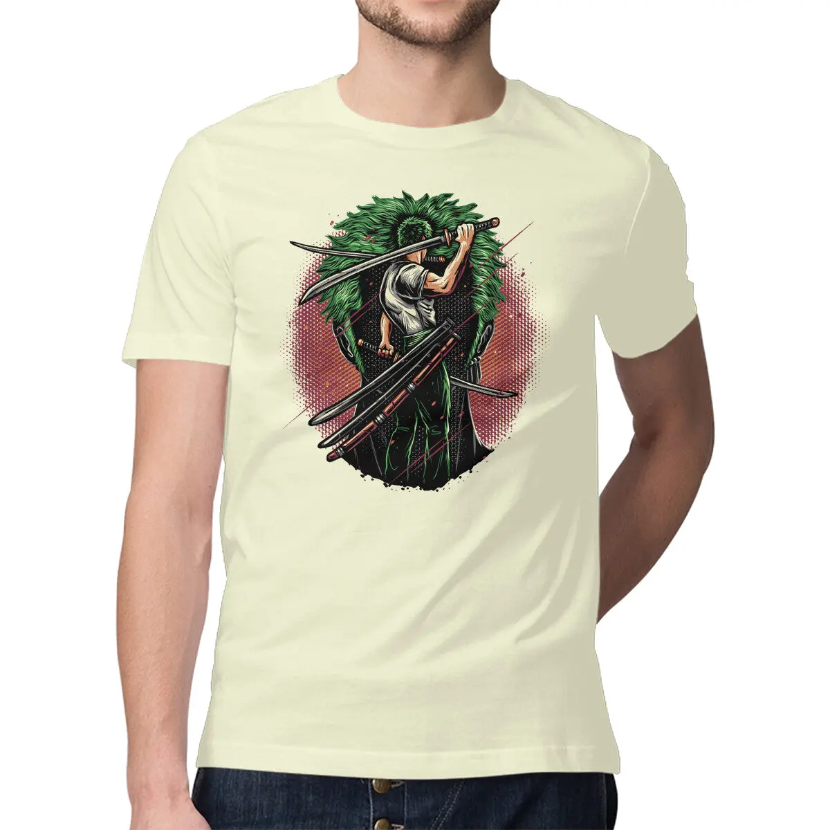 Premium Swordsman of the Seas T-Shirt for Men - Image 13