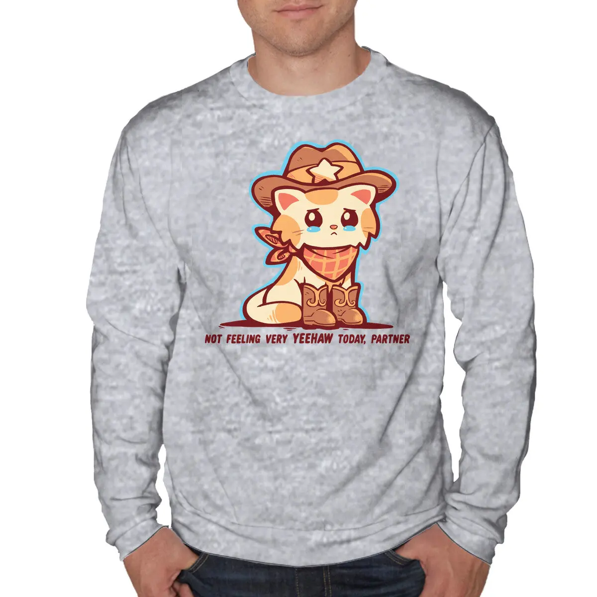 Not Feeling Very Yeehaw Sweatshirt - Image 7
