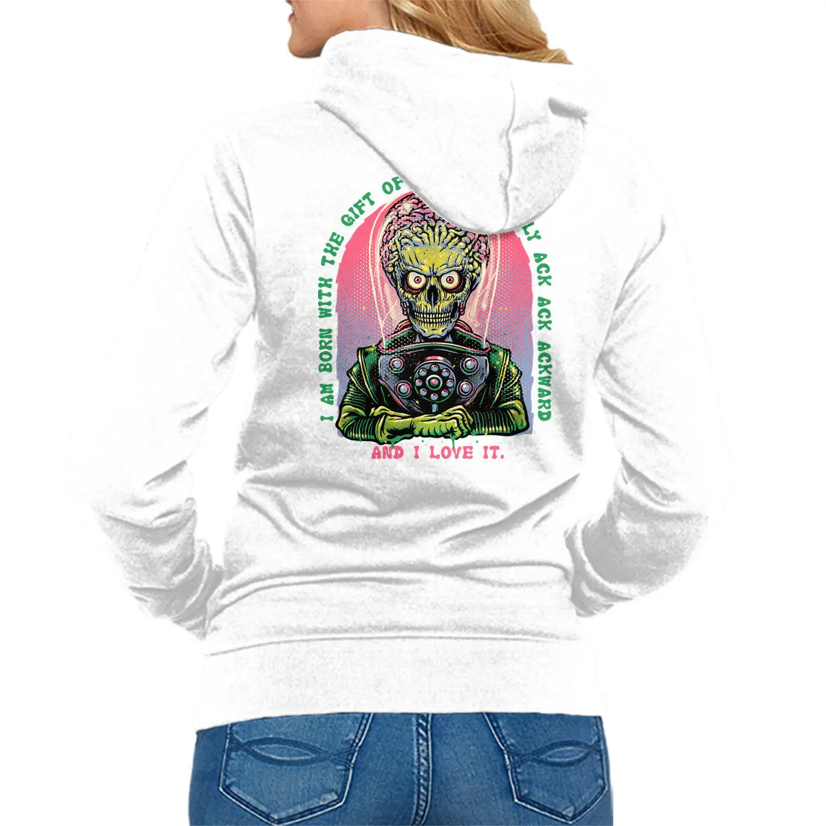 Awkwardly Social Sweatshirt - Image 7