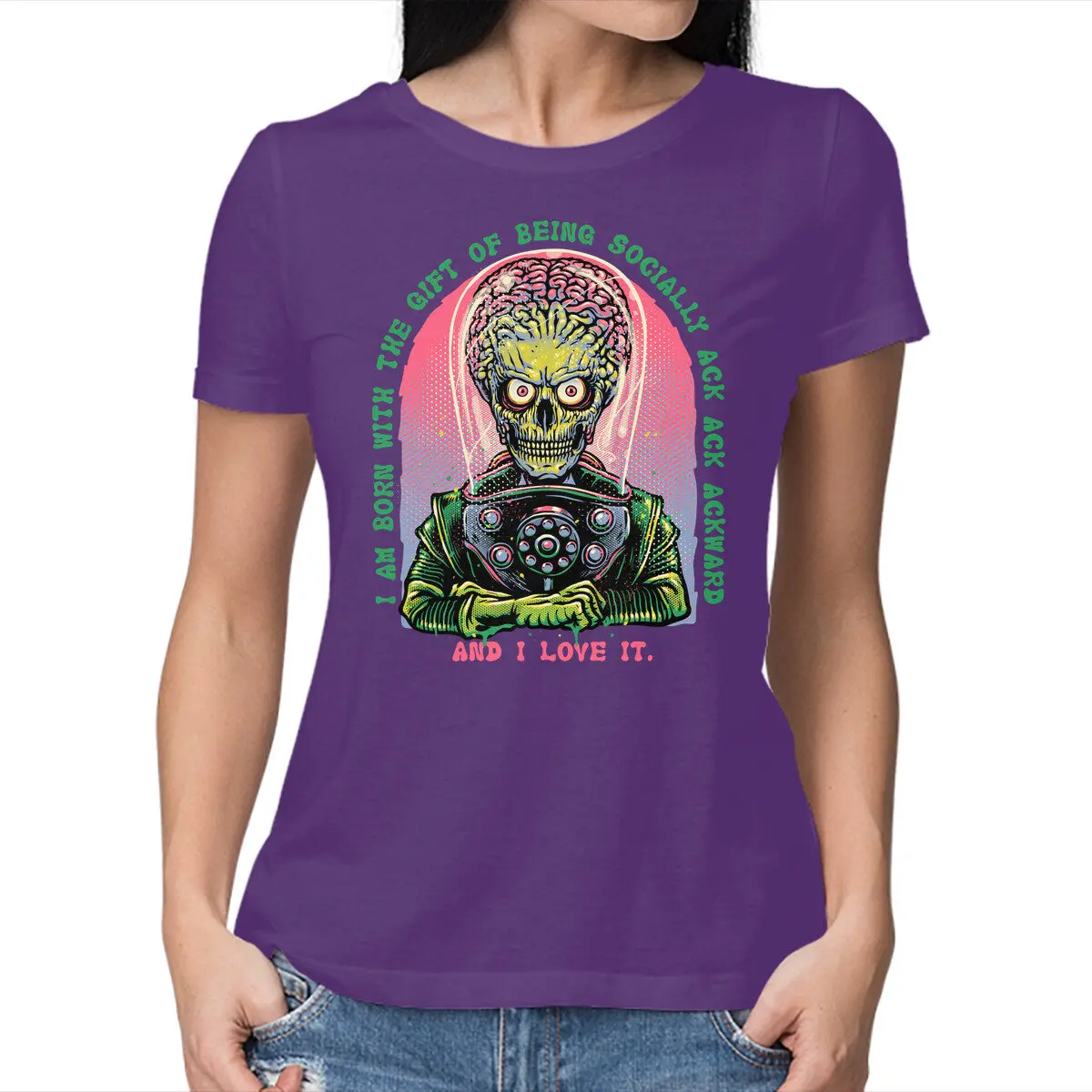 Socially Awkward Humor T-Shirt - Image 13