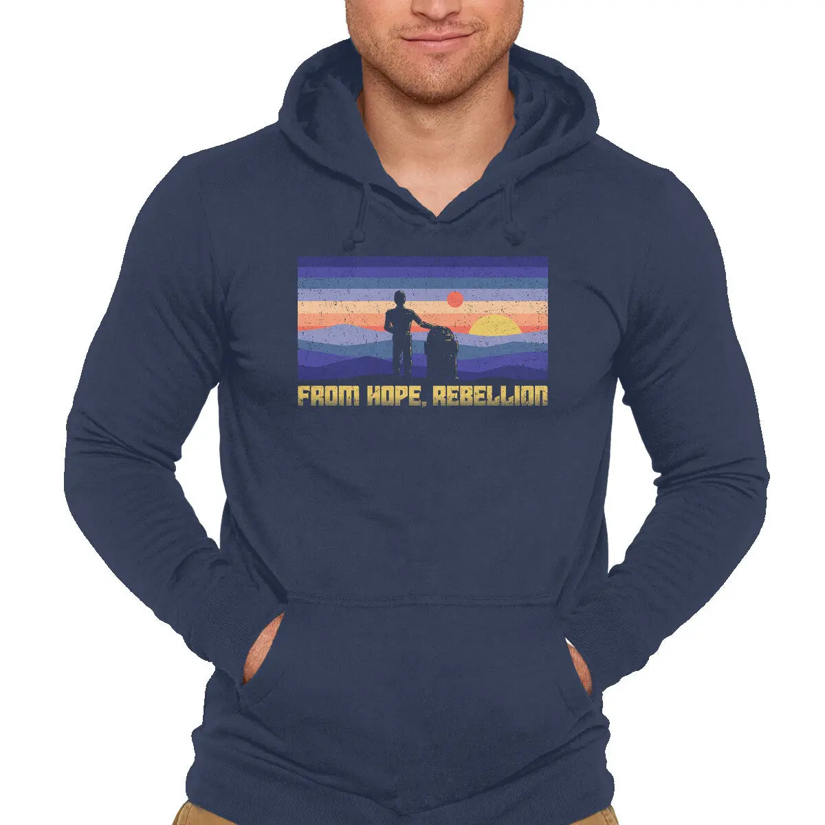 Hope Rebellion Unisex Pullover Sweatshirt - Image 4