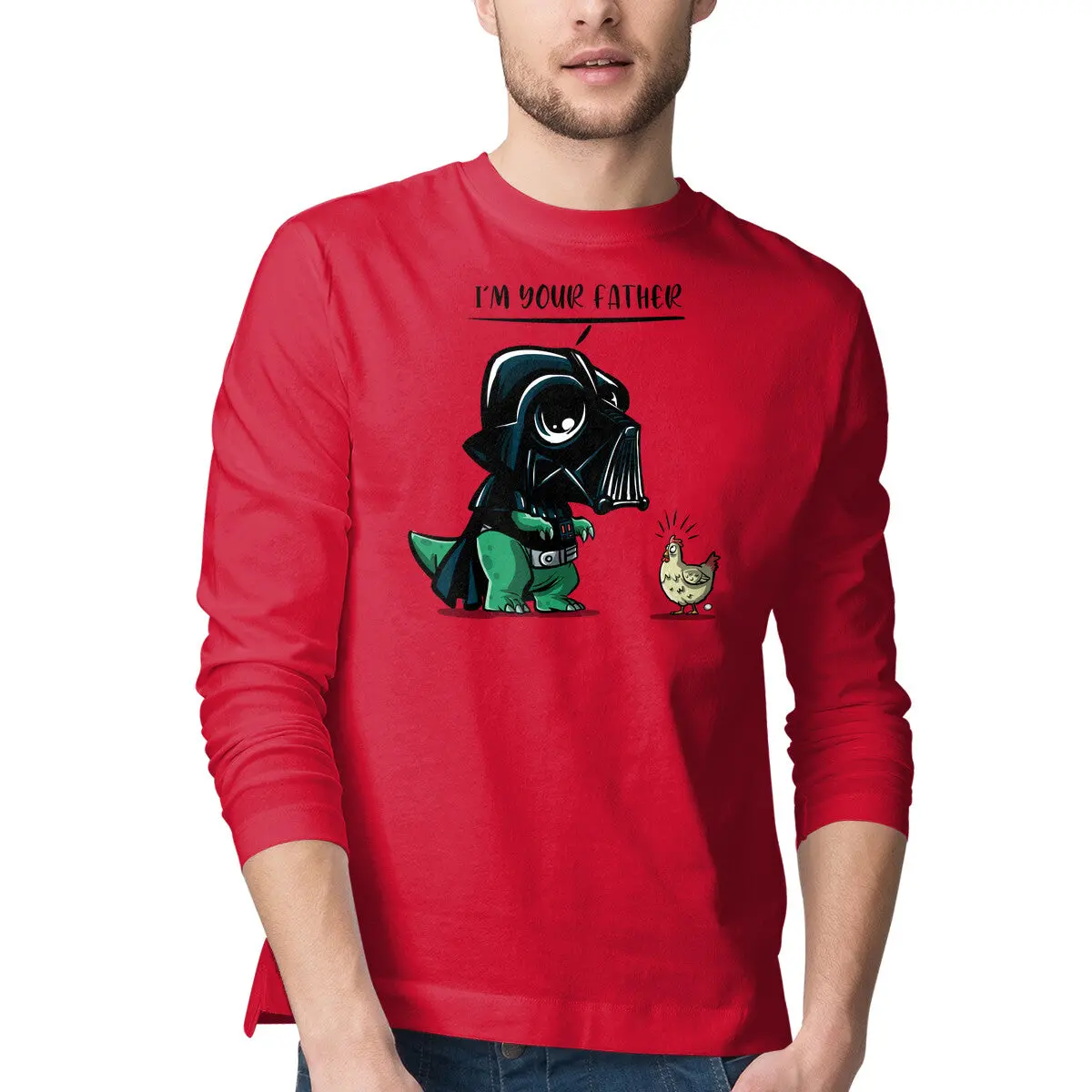 Star Wars Dark Side Father T-Shirt - Image 10