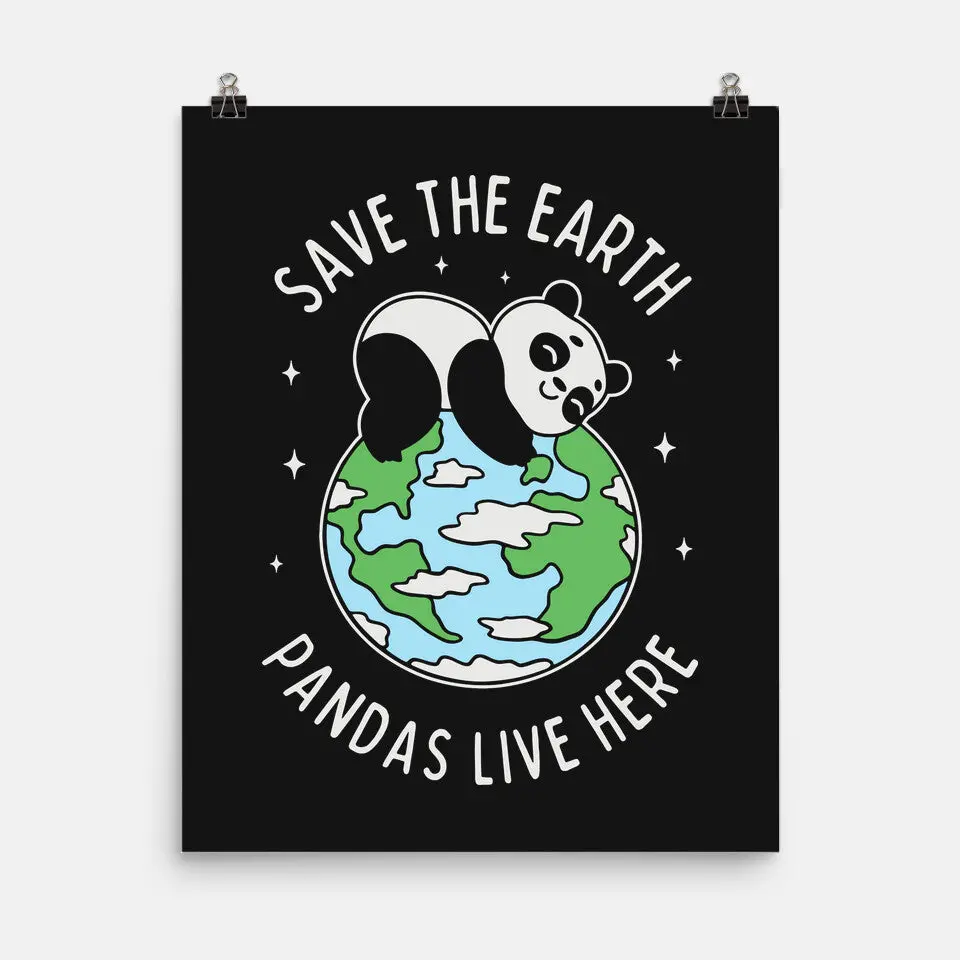 Save The Earth Pandas Live Here 2