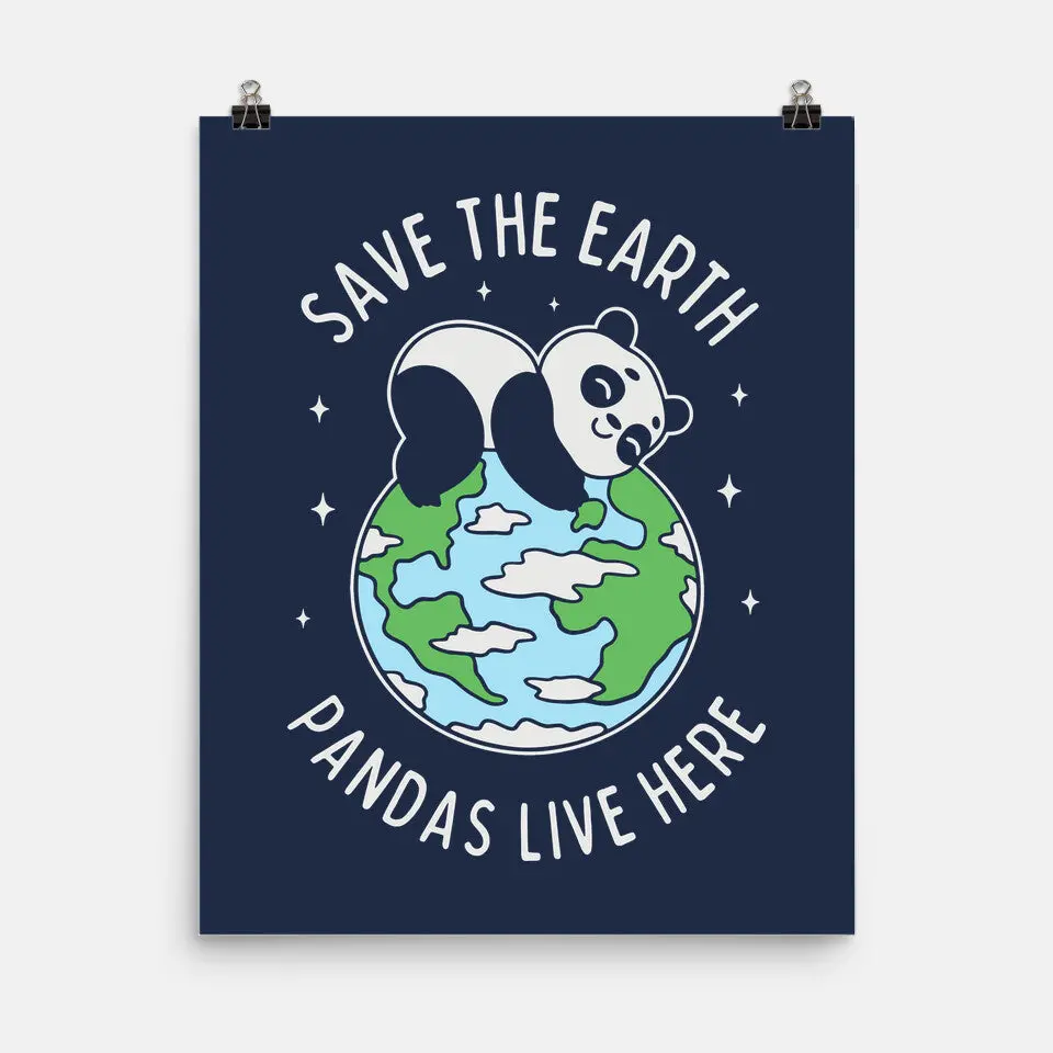 Save The Earth Pandas Live Here 5