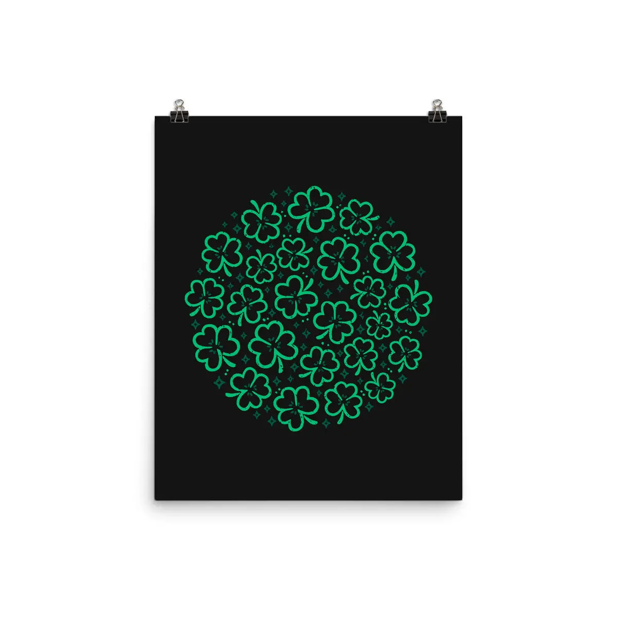 Green Shamrocks 1