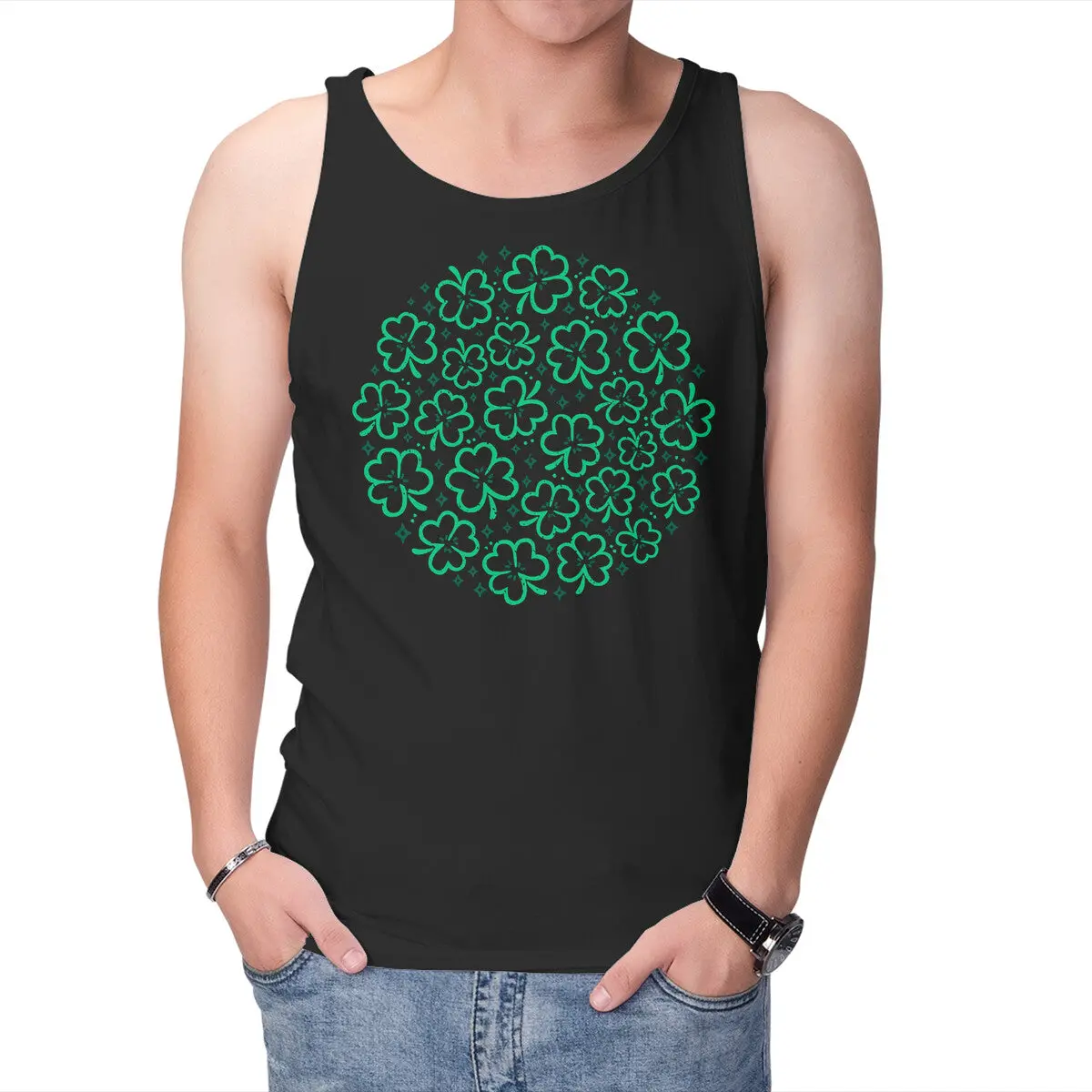 Green Shamrocks 1
