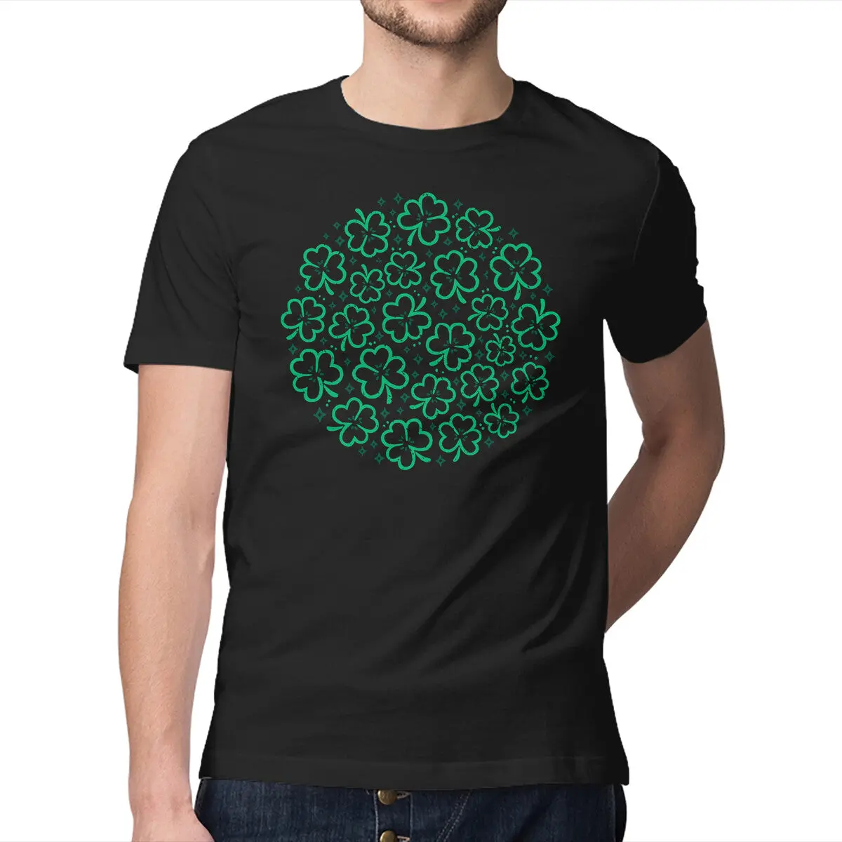 Green Shamrocks 1