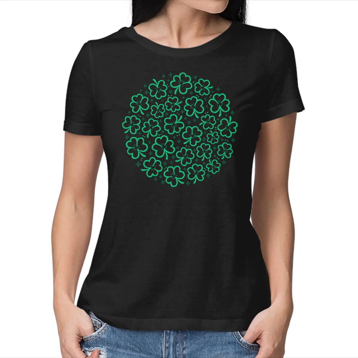 Green Shamrocks 1