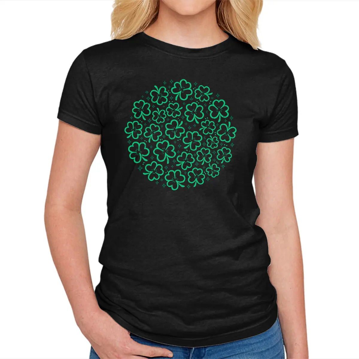 Green Shamrocks 1