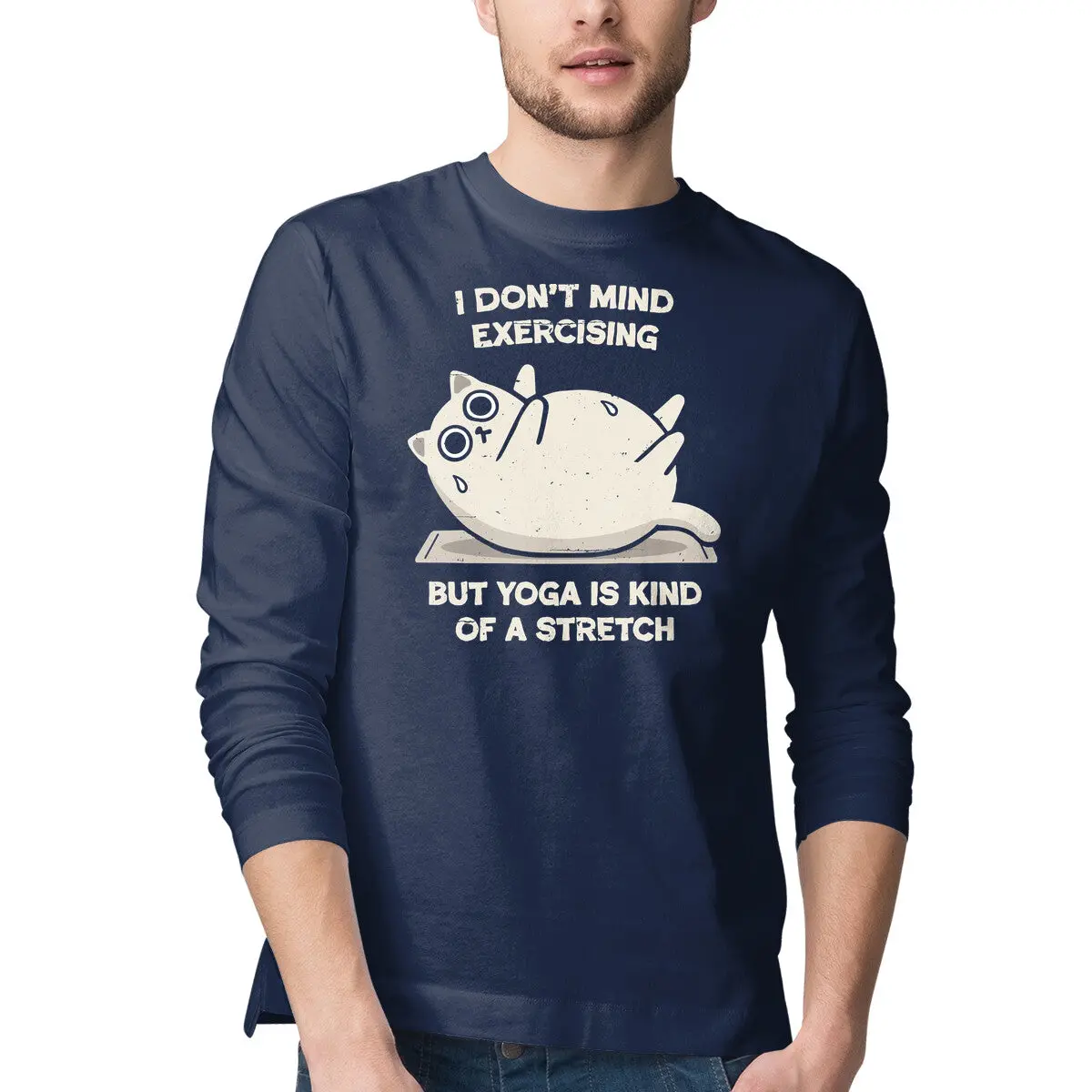 Stretch-Fit Yoga Tee for Men - Image 4