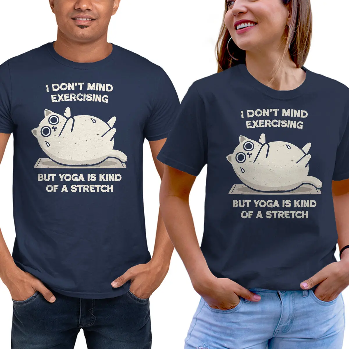 Stretch-Inspired Unisex Yoga T-Shirt - Image 5