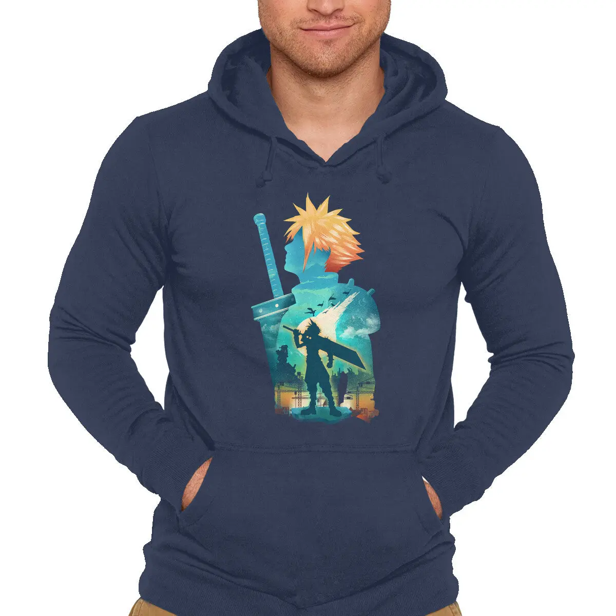 Buster Sword Inspired Unisex Sweatshirt - Image 4