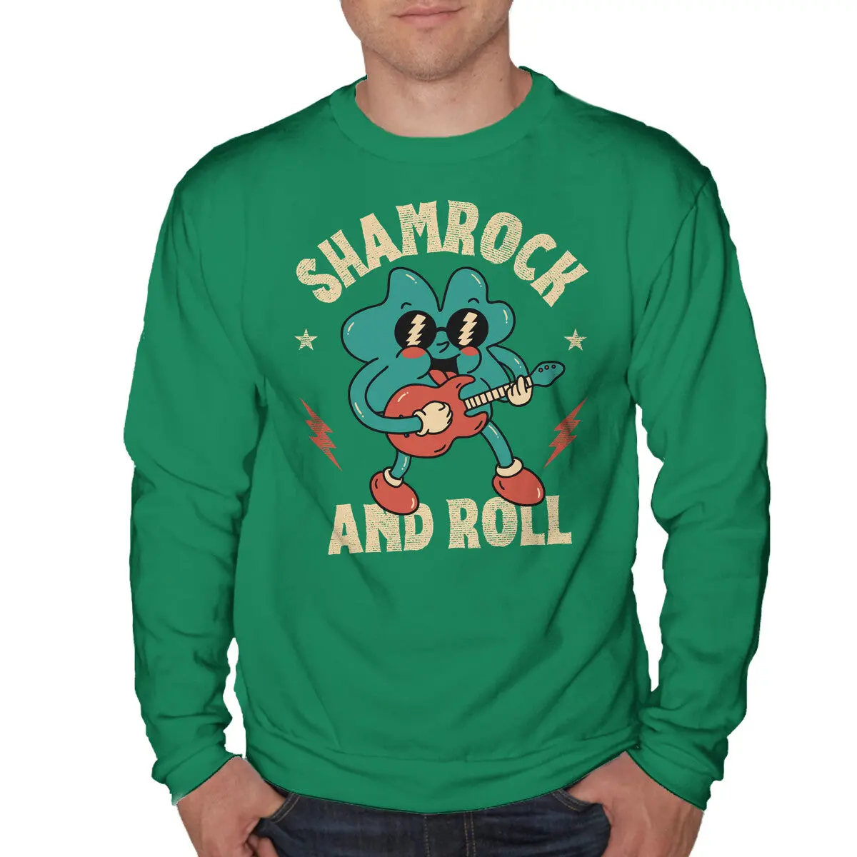 Shamrock-Themed Unisex Sweatshirt - Image 7
