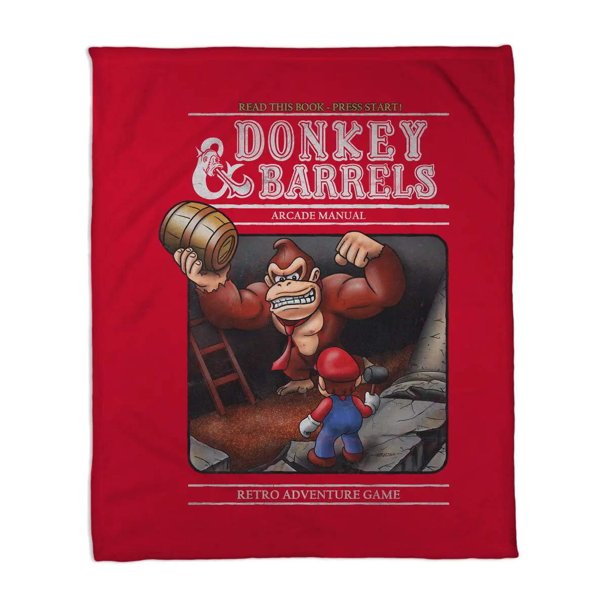 Donkey And Barrels 1