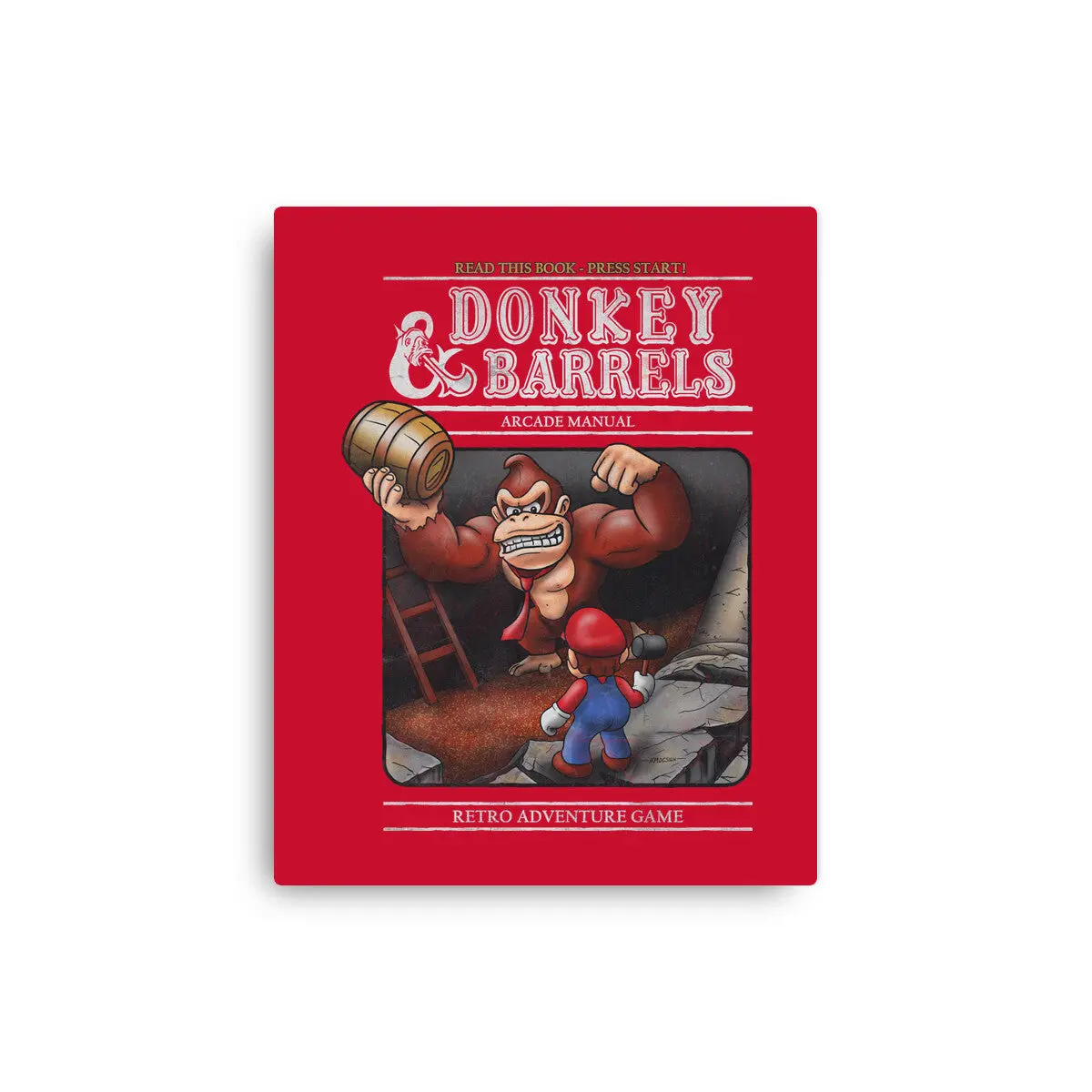 Donkey And Barrels 1
