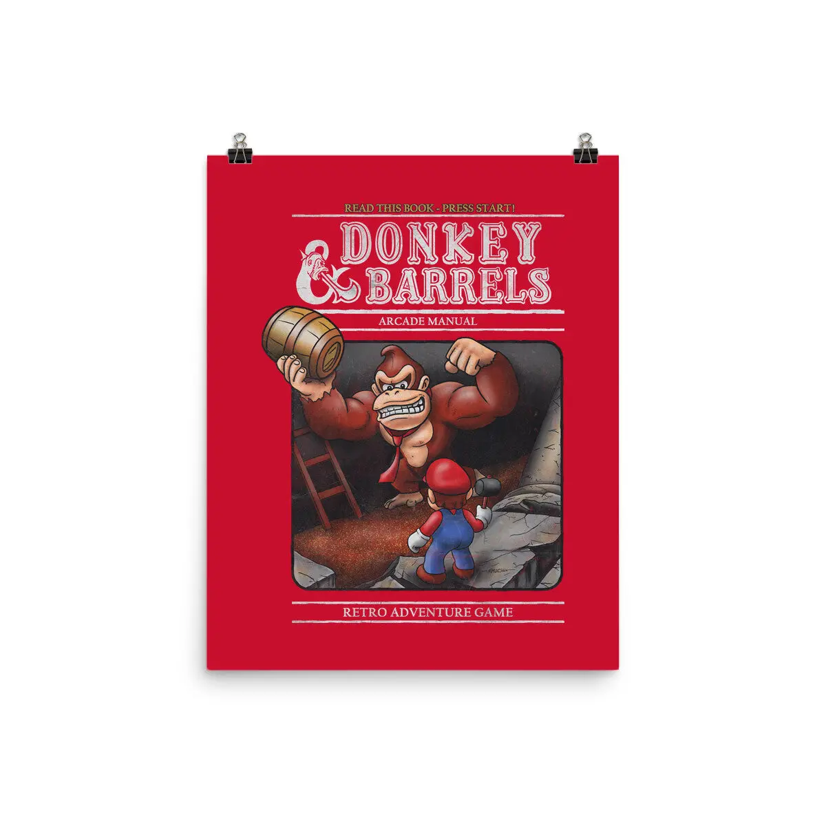Donkey And Barrels 1