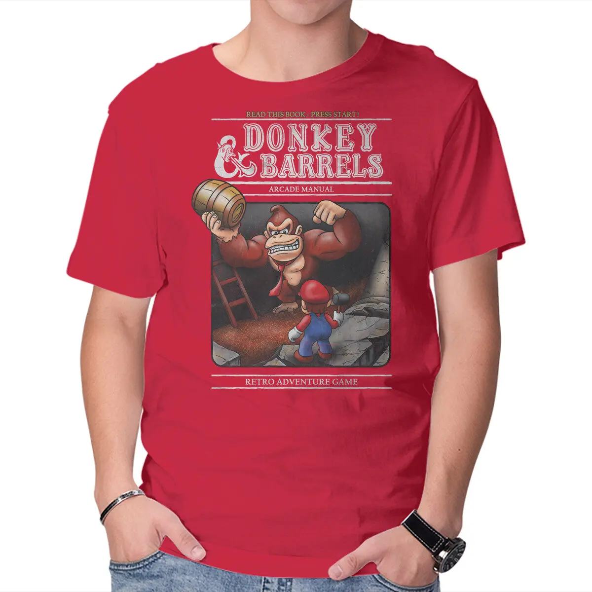 Donkey And Barrels 1