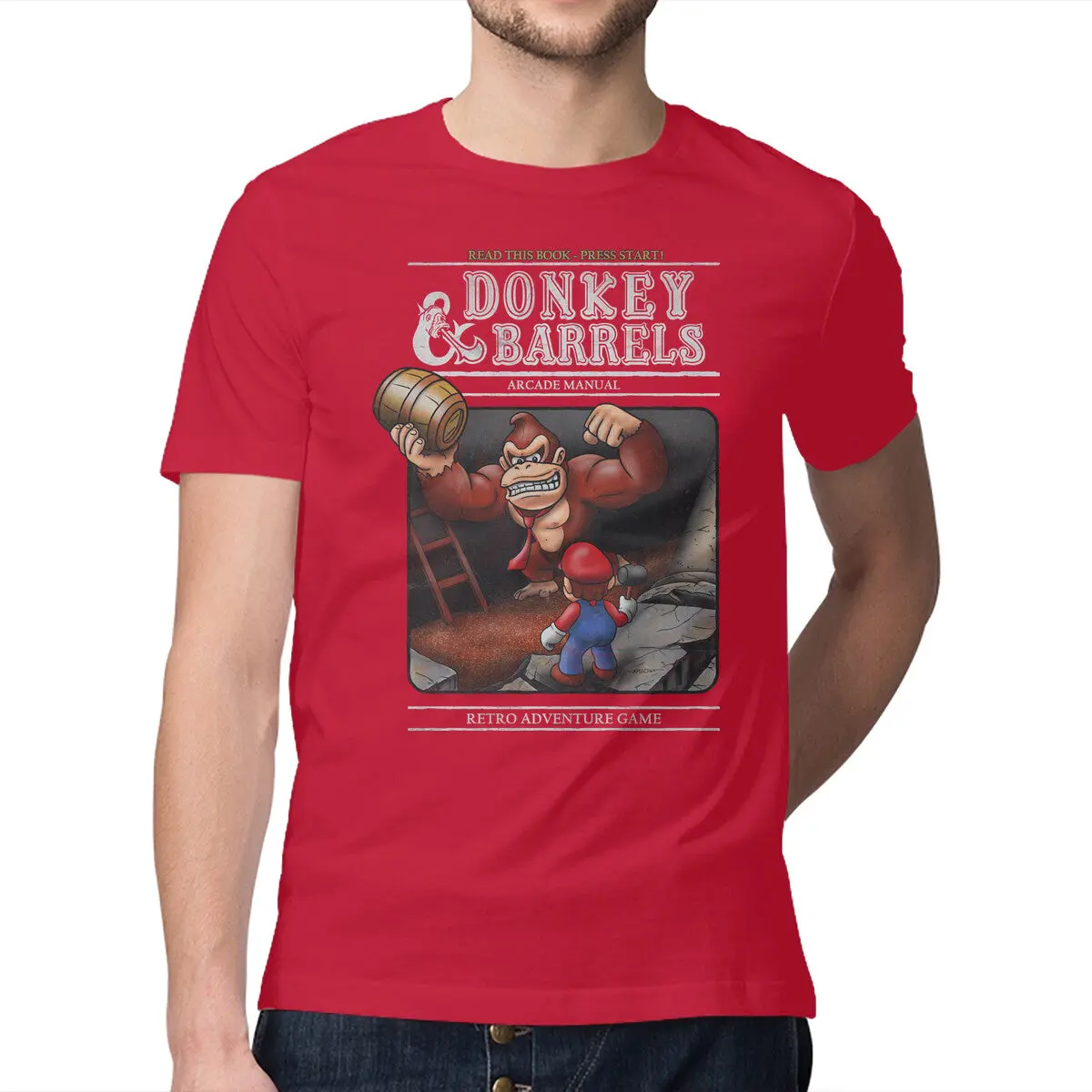 Donkey And Barrels 1