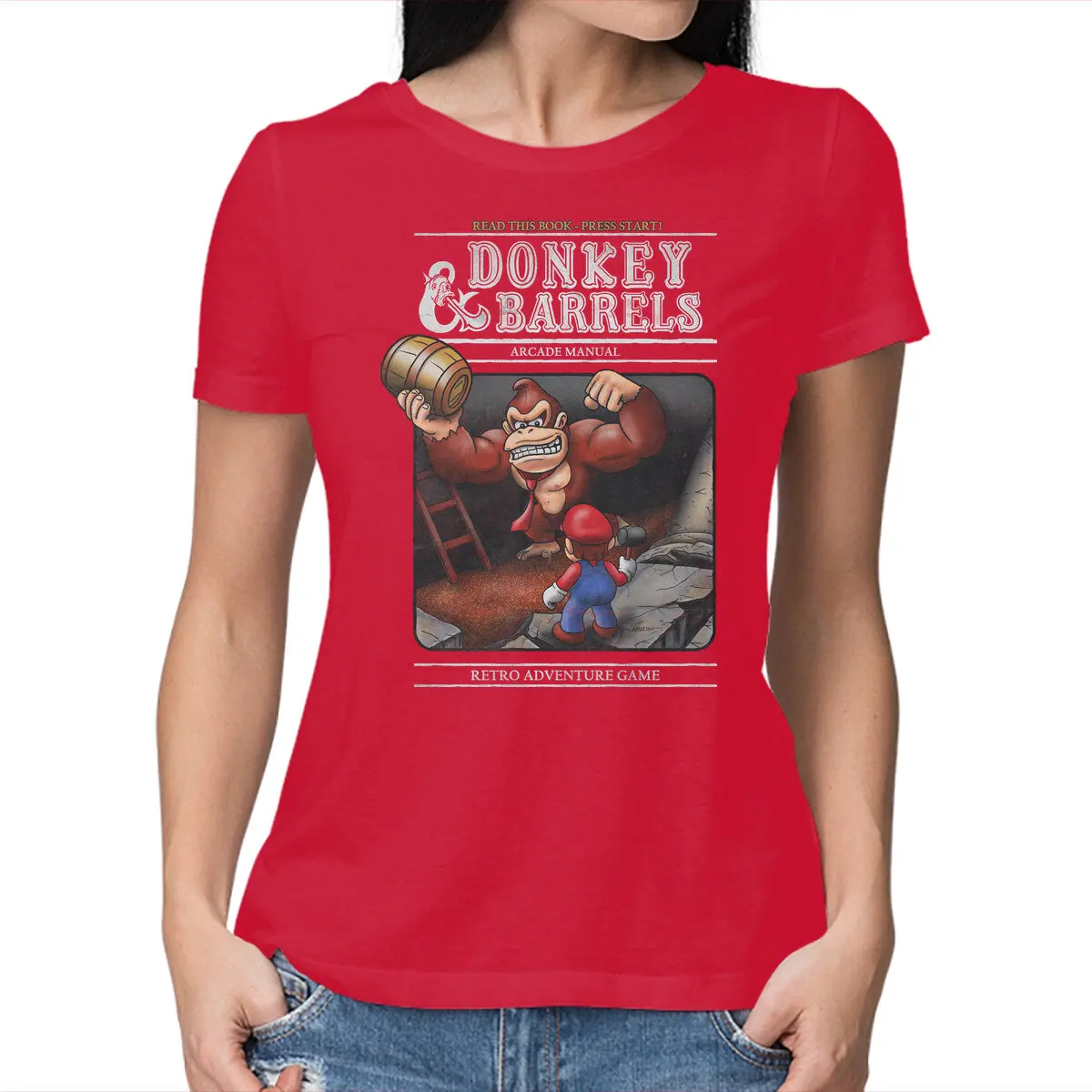 Donkey And Barrels 1