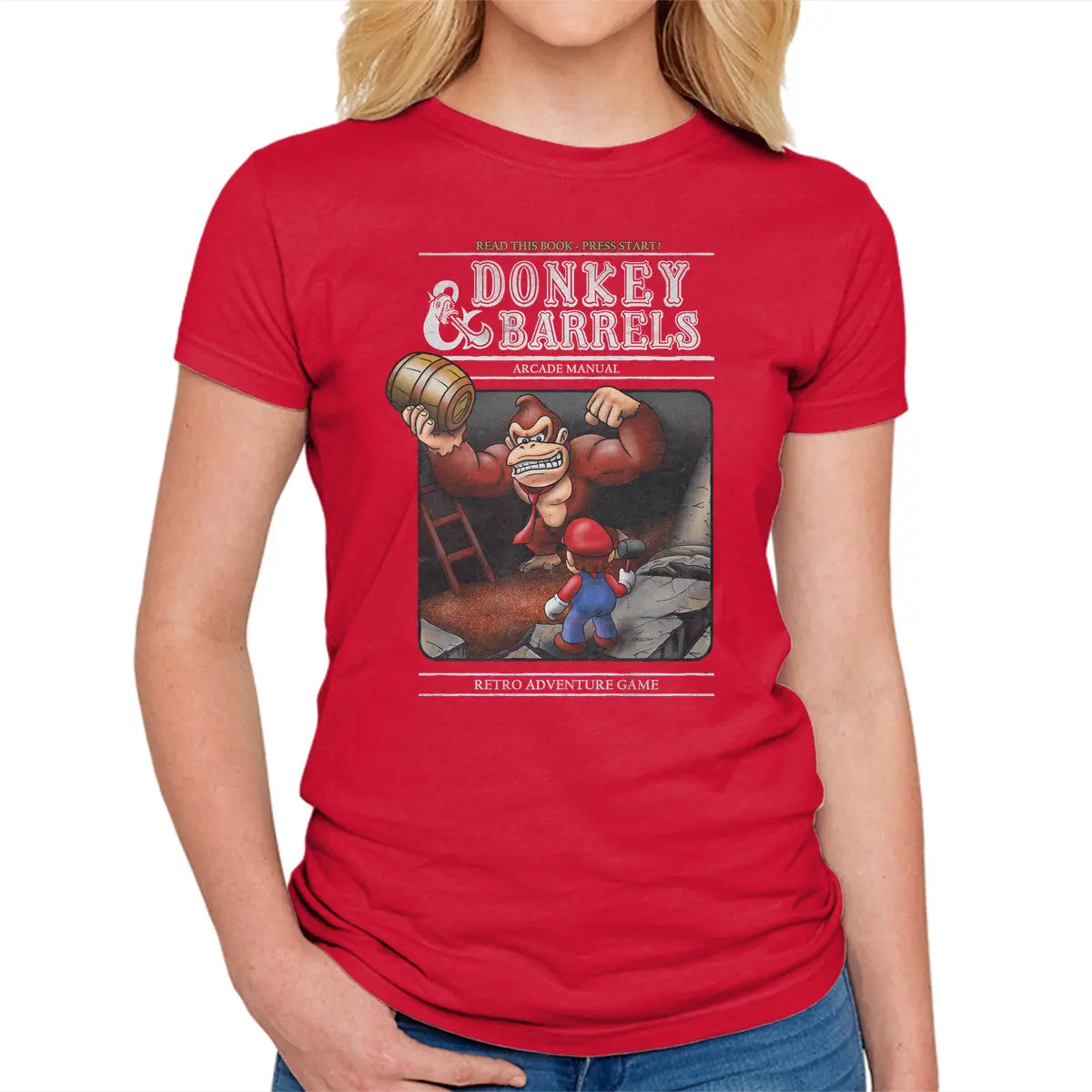Donkey And Barrels 1