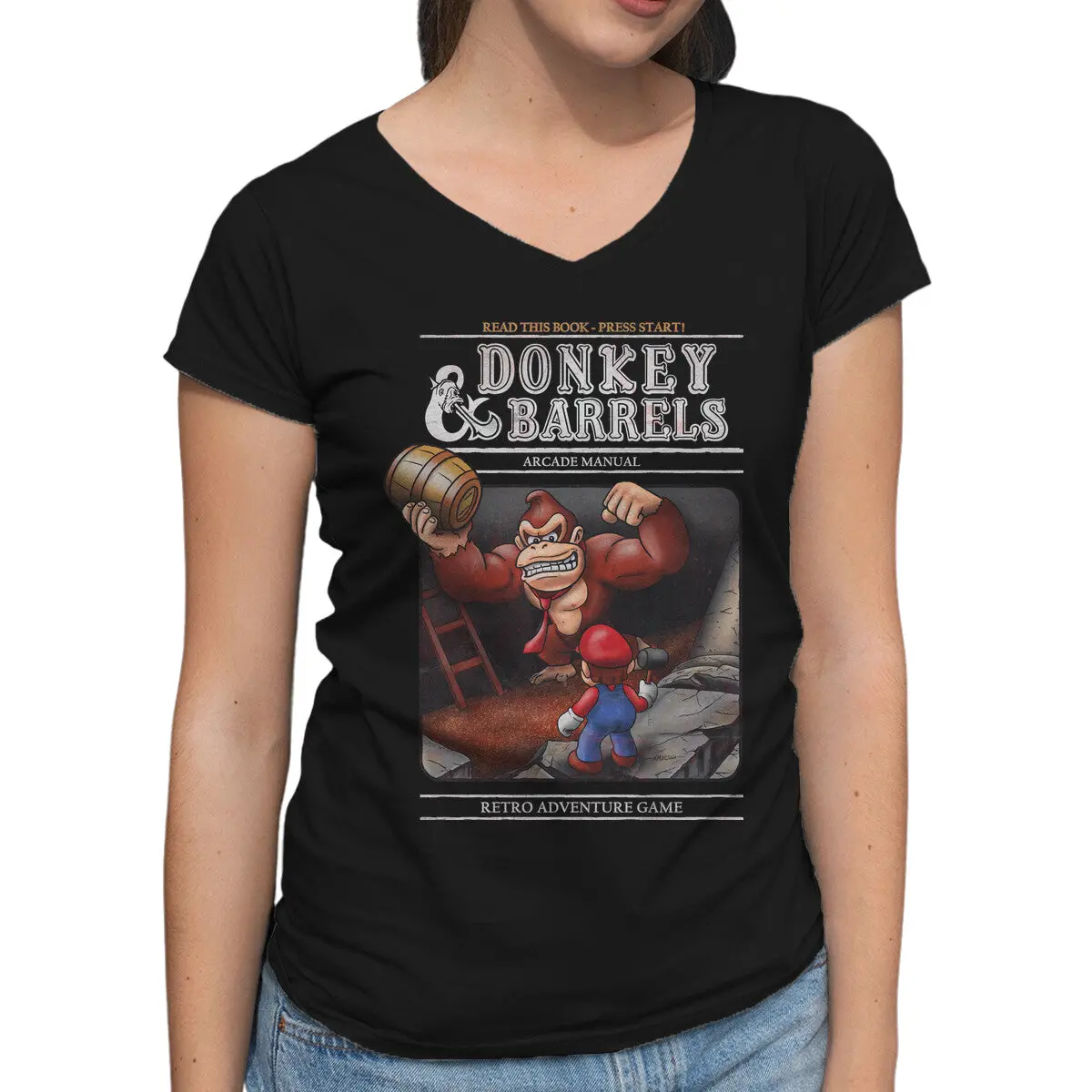 Donkey And Barrels 1