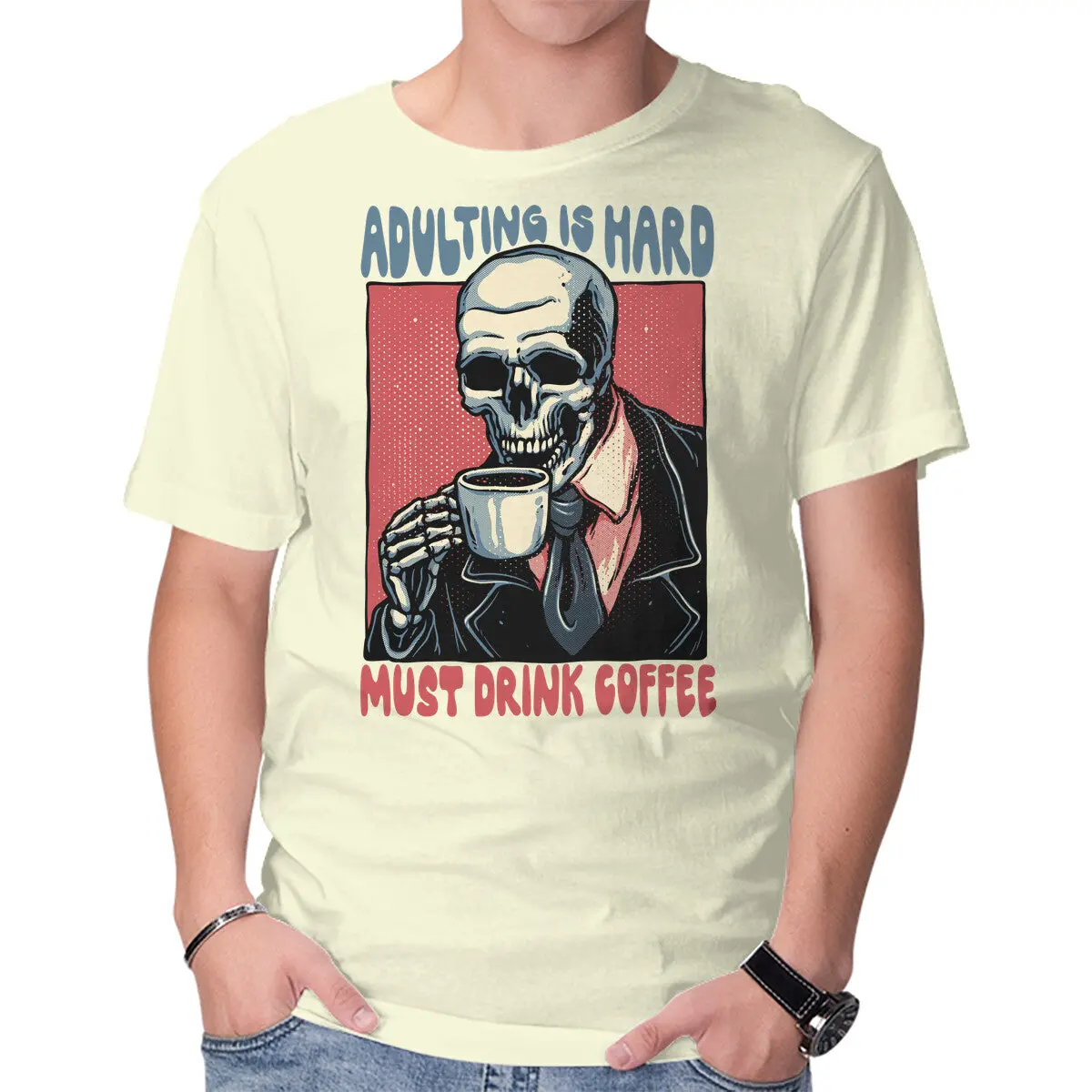 Coffee Lover's Essential Men's T-Shirt - Image 13